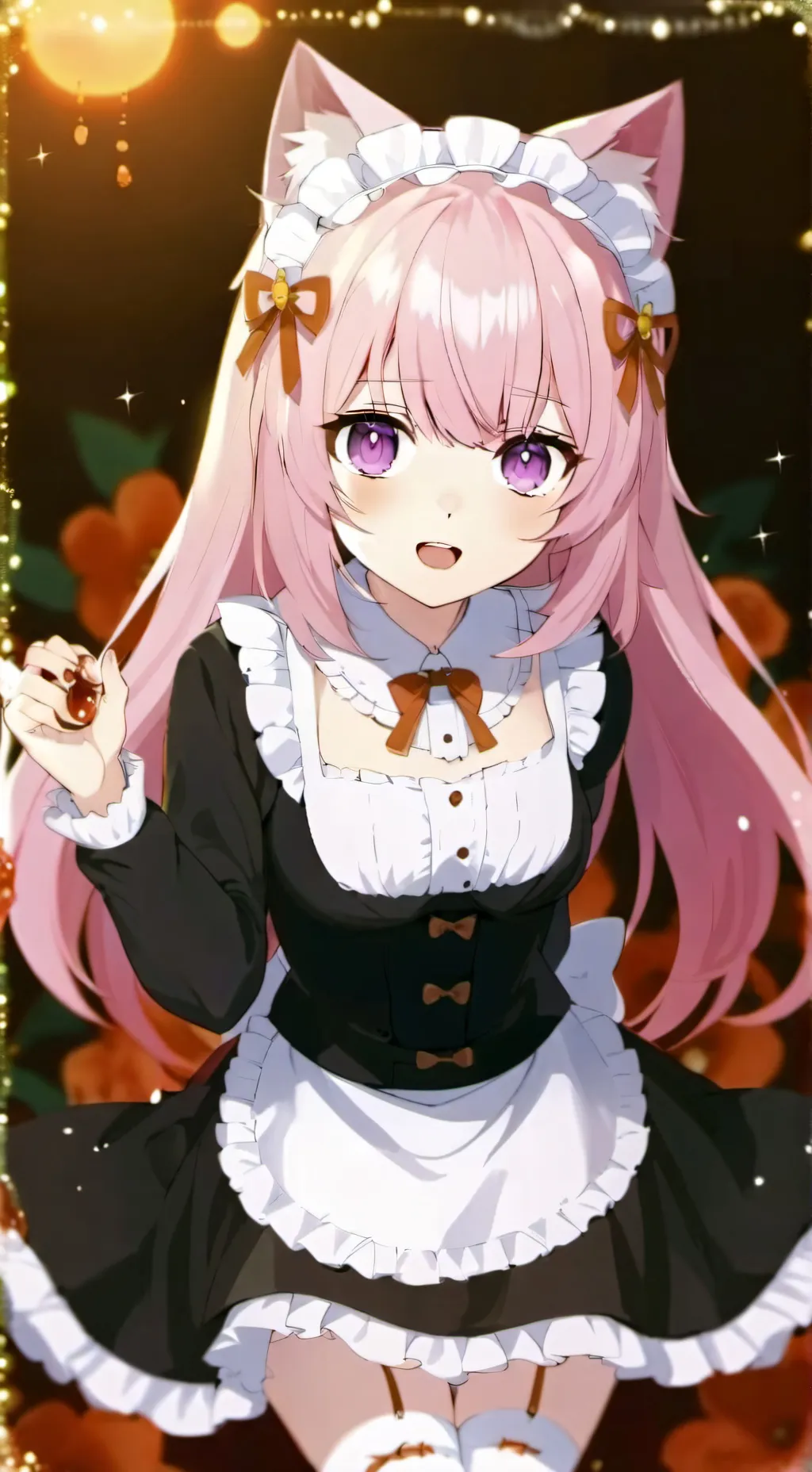 ai character: Aurora background