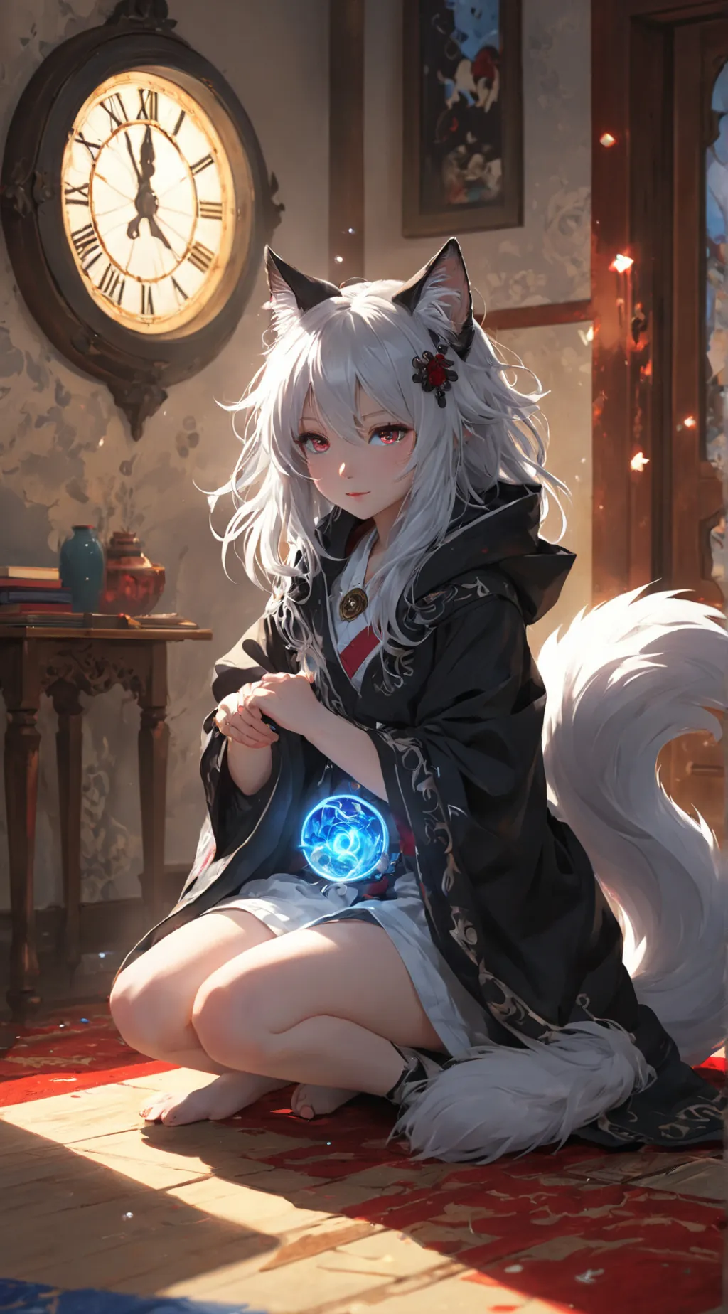 ai character: Sable background