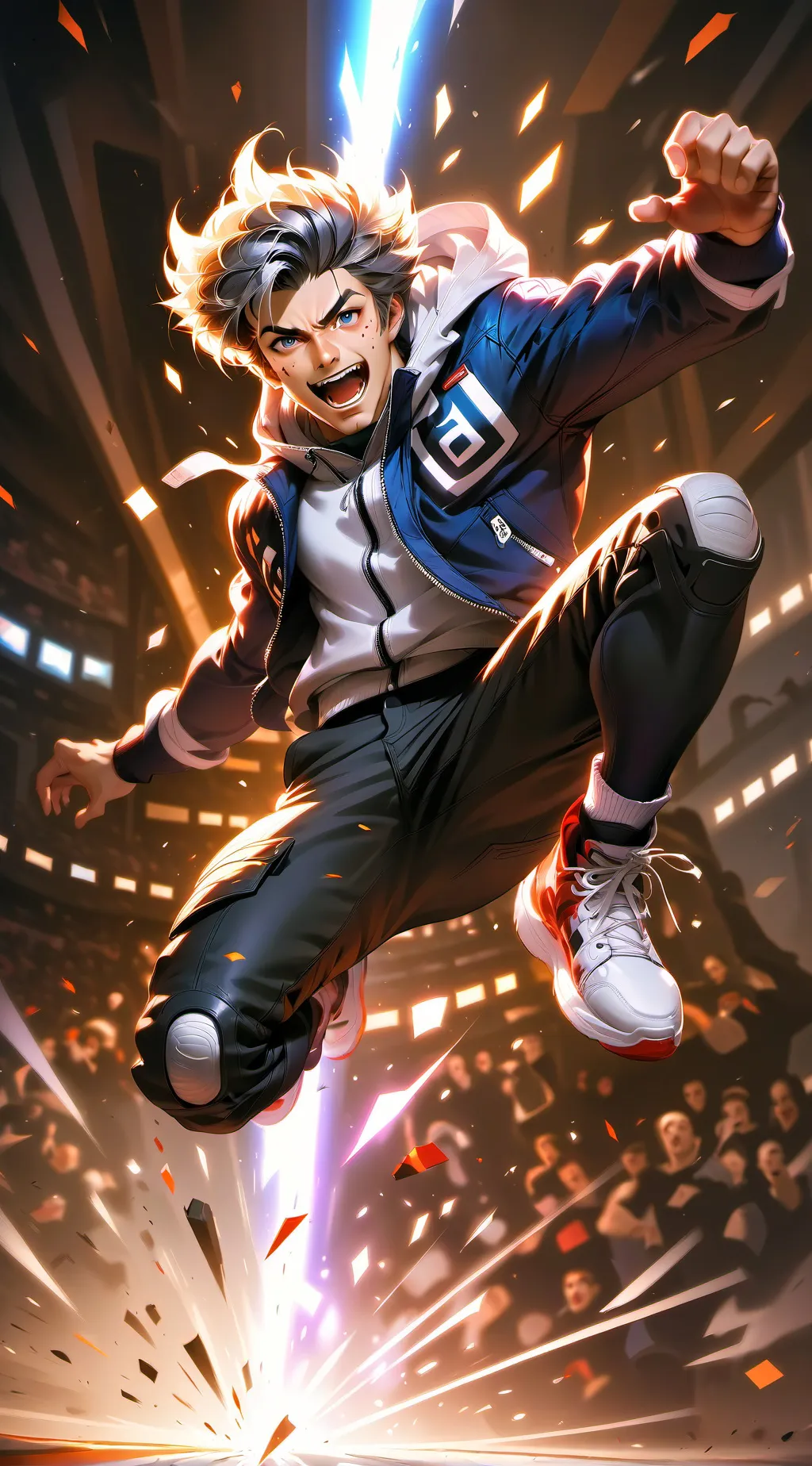 ai character: Ray-Ray background