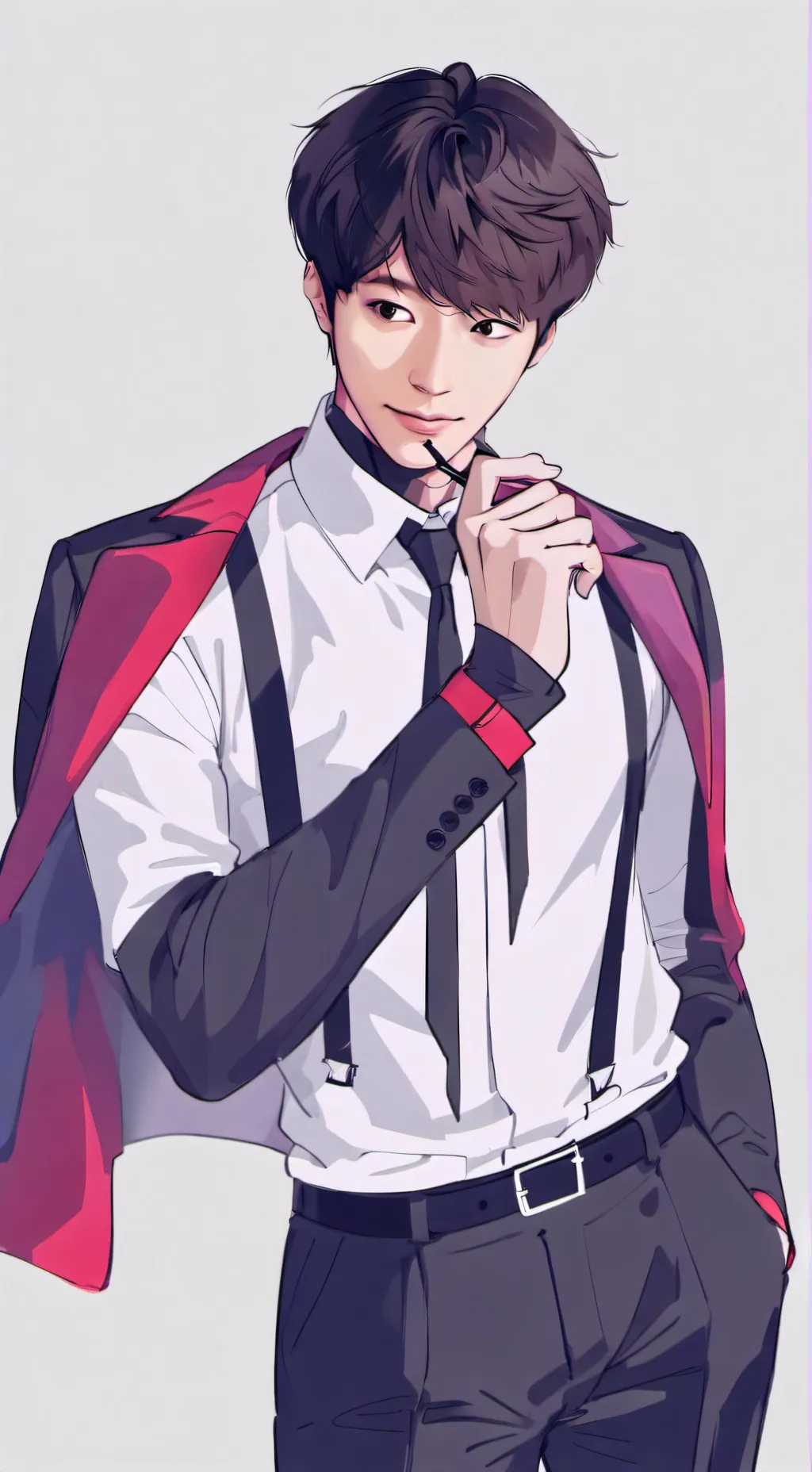 ai character: Frontman background