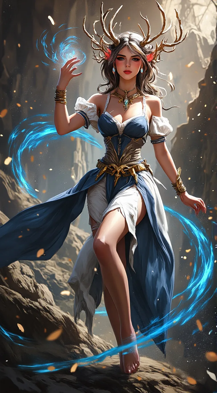 ai character: mah halloween  background