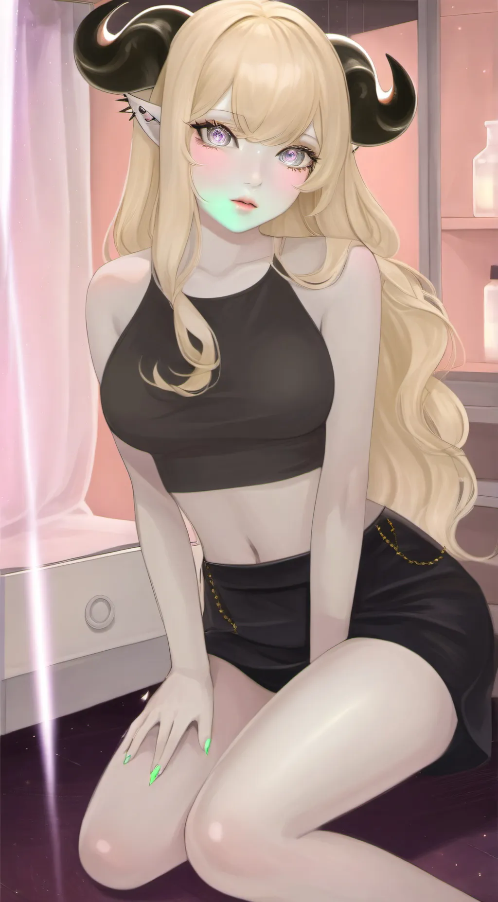 ai character: lorilye  background