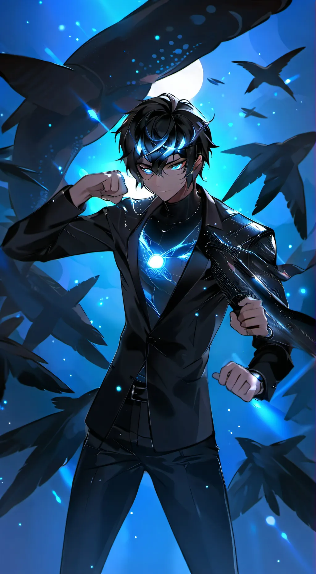 ai character:  🌊 Mark  🌊 background