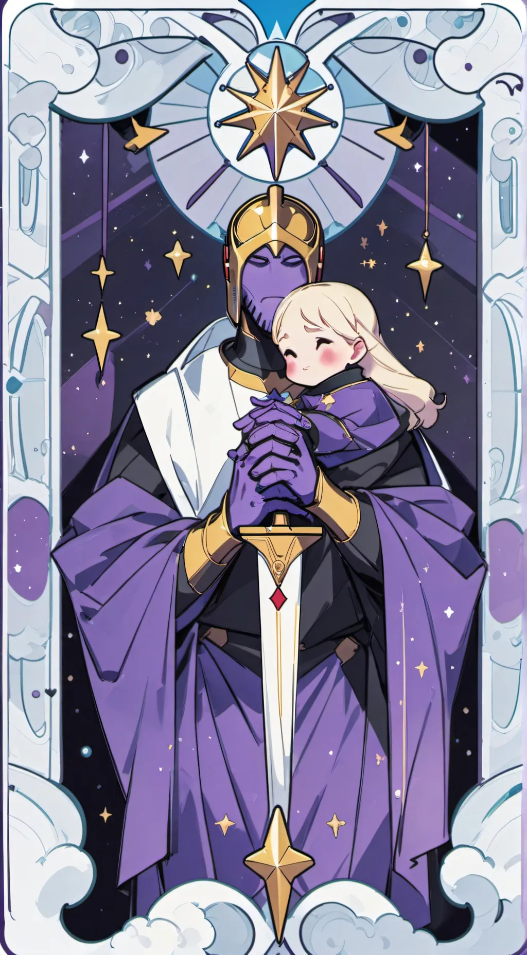 ai character: THANOS  background
