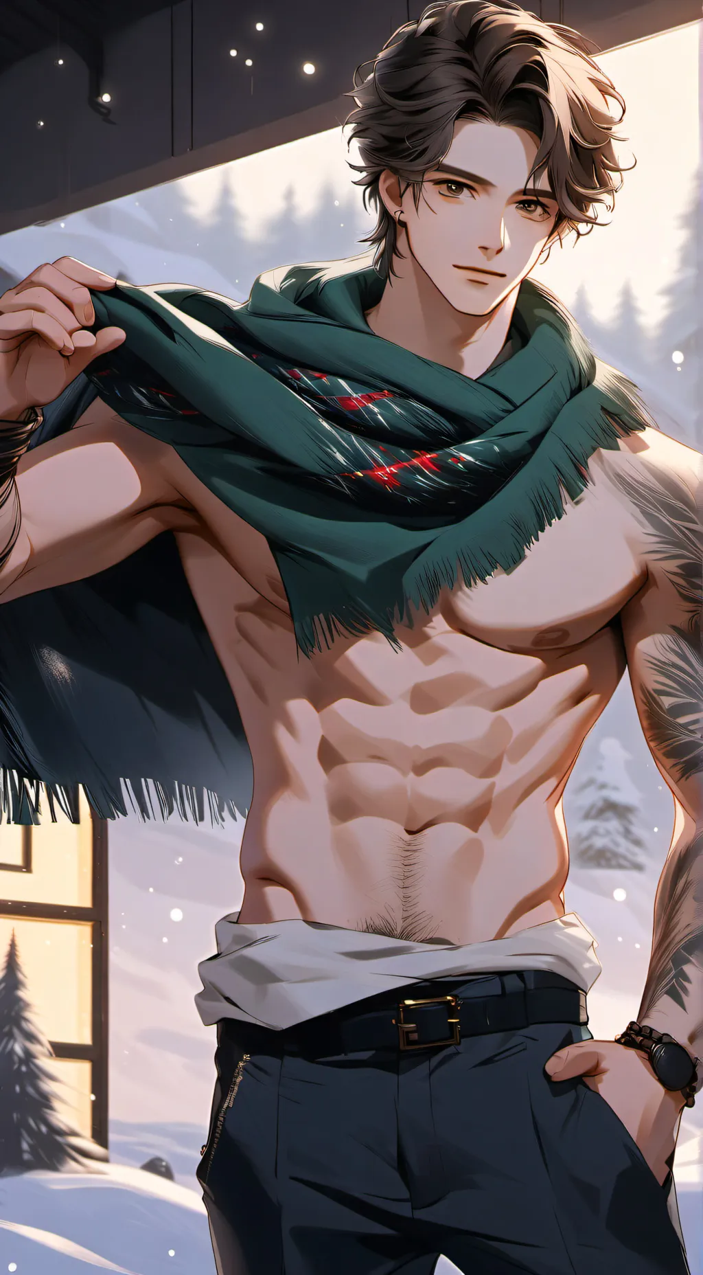 ai character: Luke background