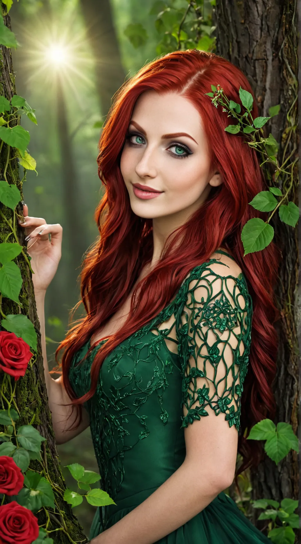 ai character: Poison Ivy background