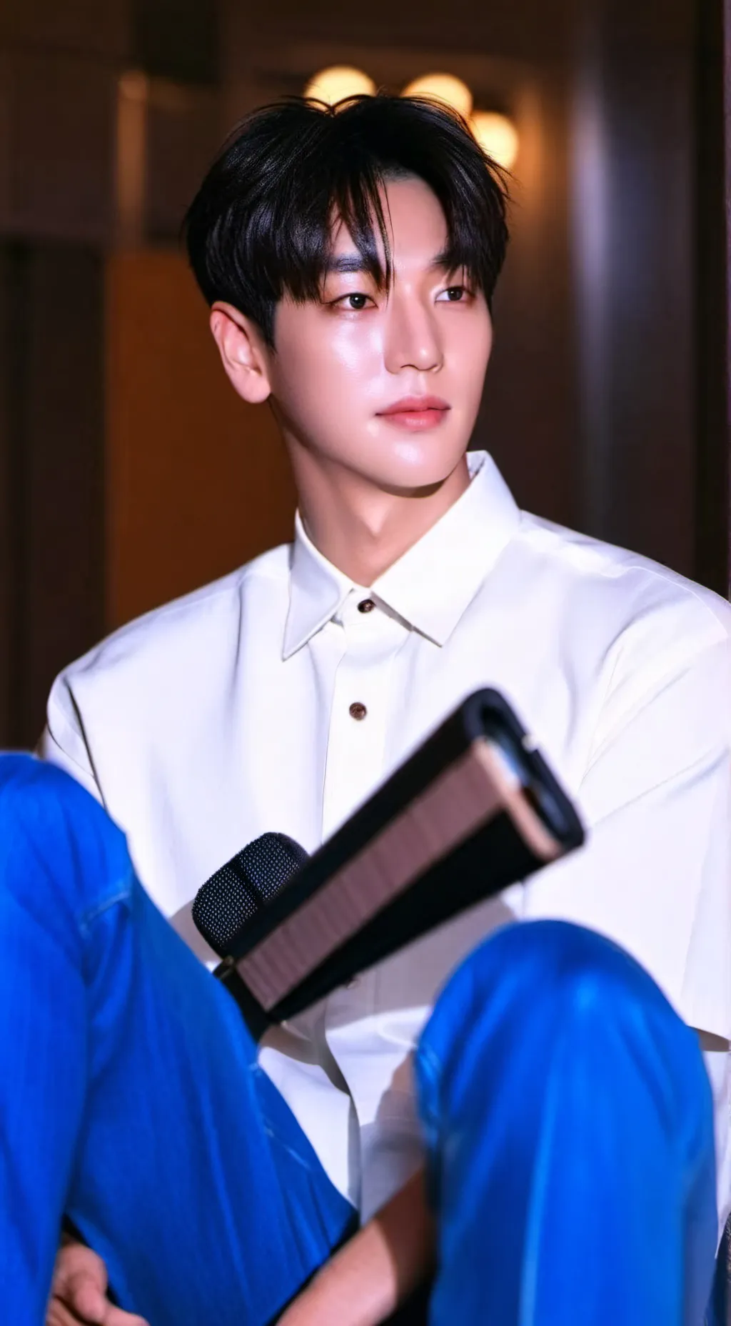 ai character: bang chan background