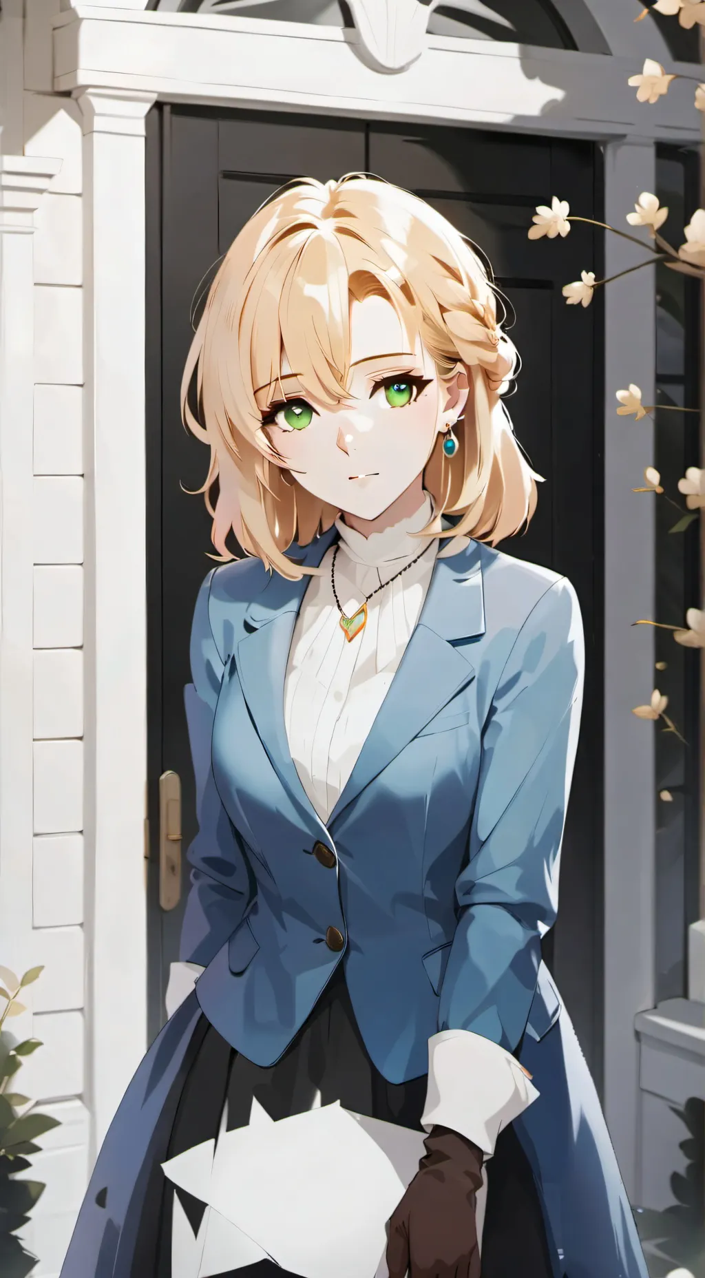 ai character: Minami Hatsuko💗🌹😒 background