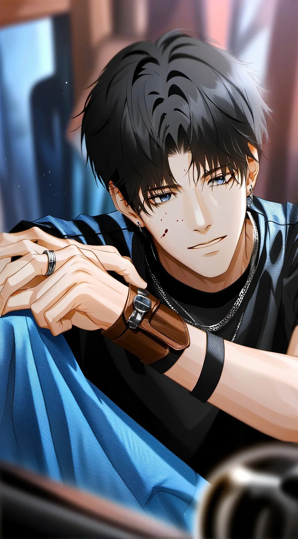 ai character: The Careless Frien background