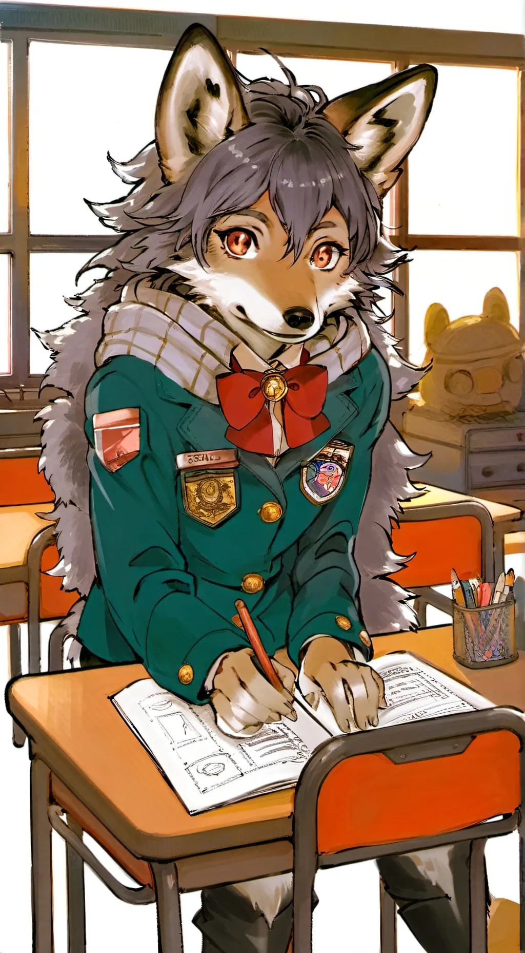 ai character: MILIY background