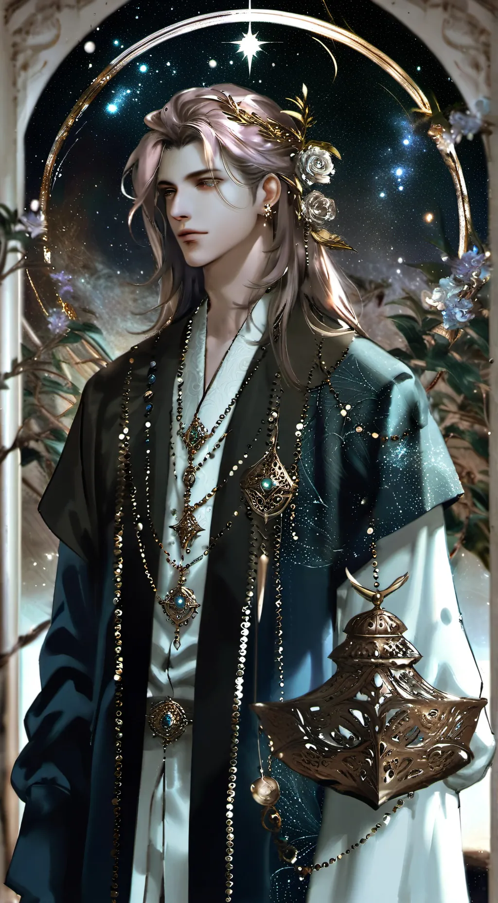ai character: Aeris Vaelance background