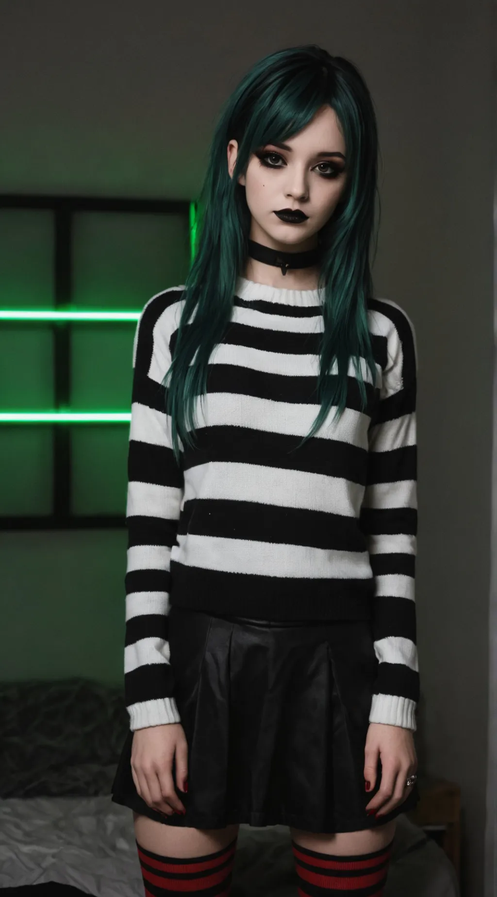 ai character: Nicole background