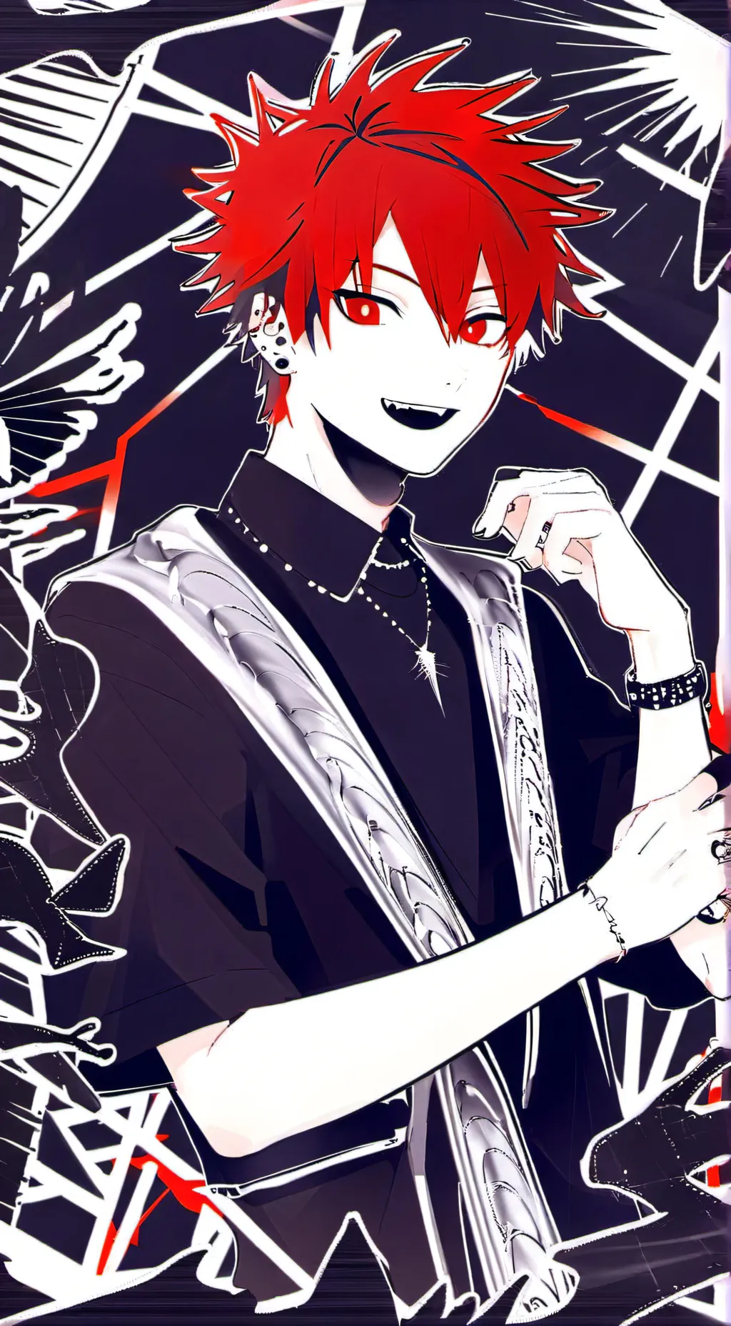 ai character: Kirishima background