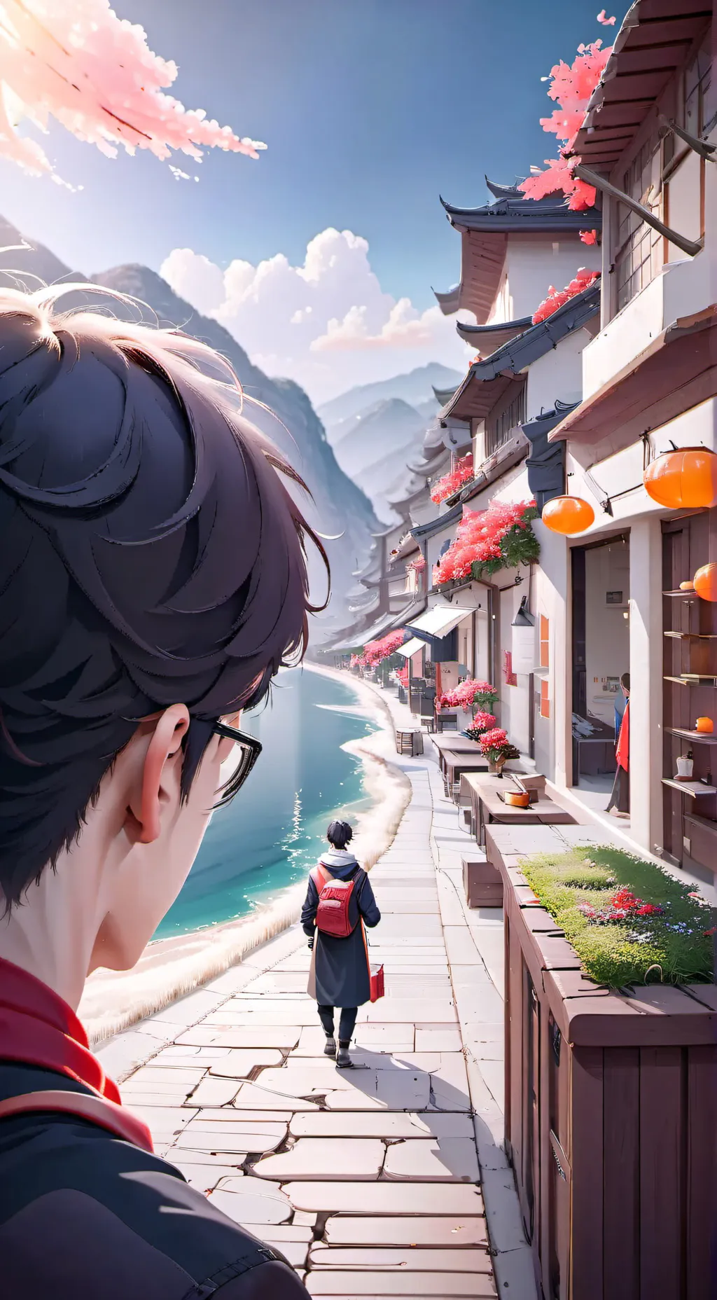 ai character: tu novio background