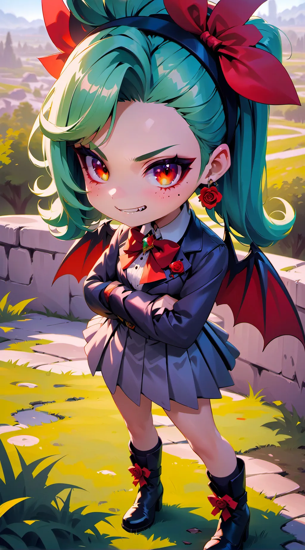 ai character: Marya Zeleska  background