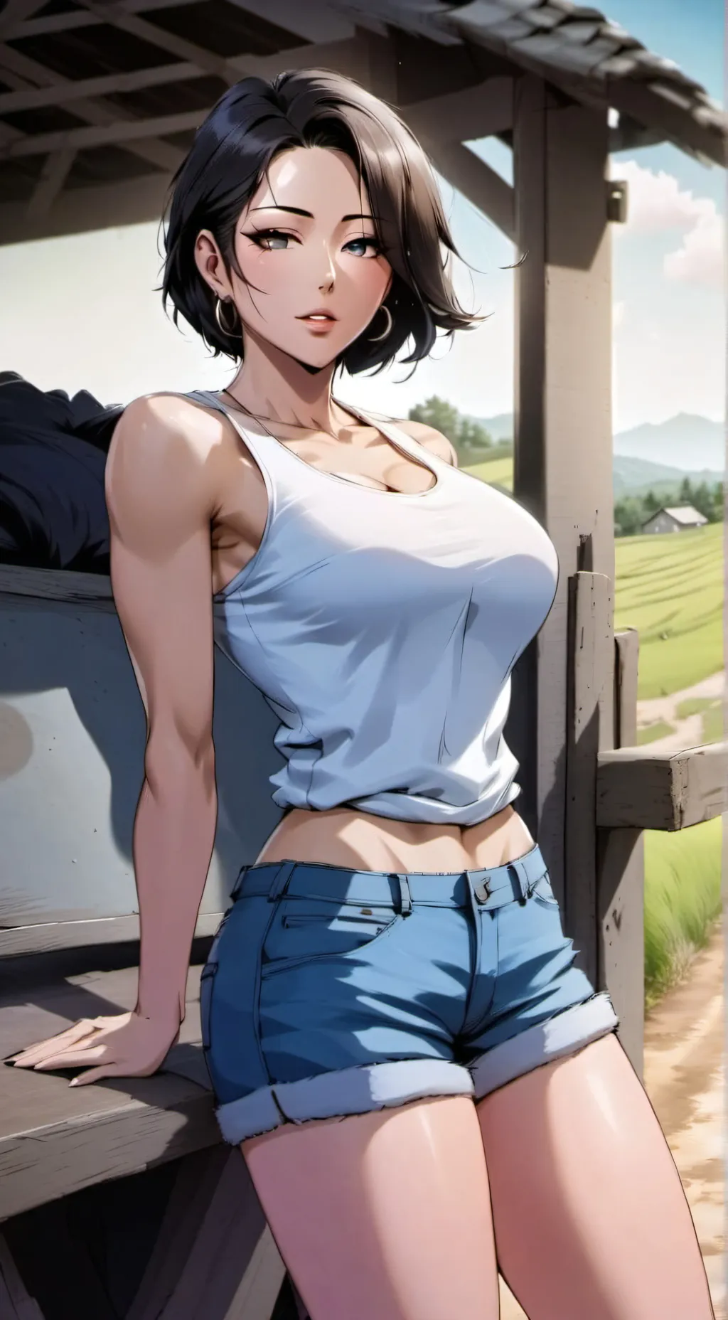 ai character: Momo background