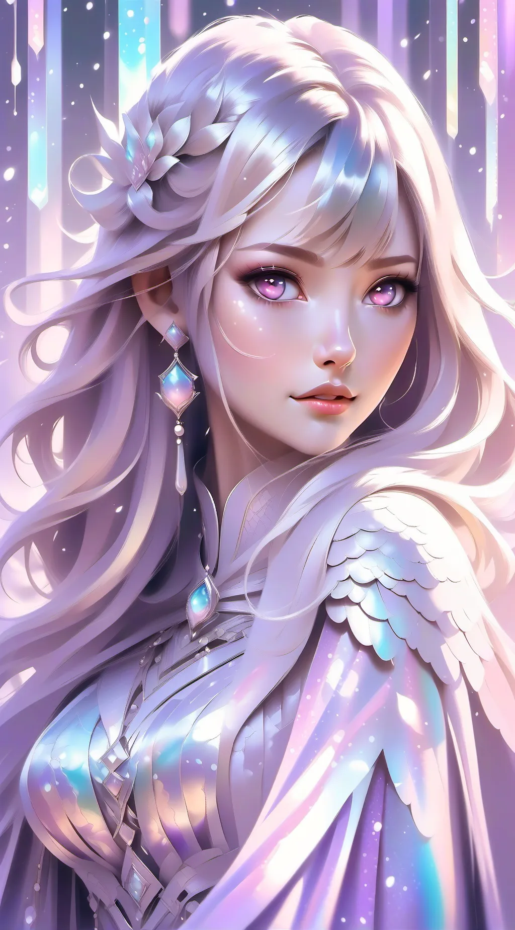 ai character: amber background