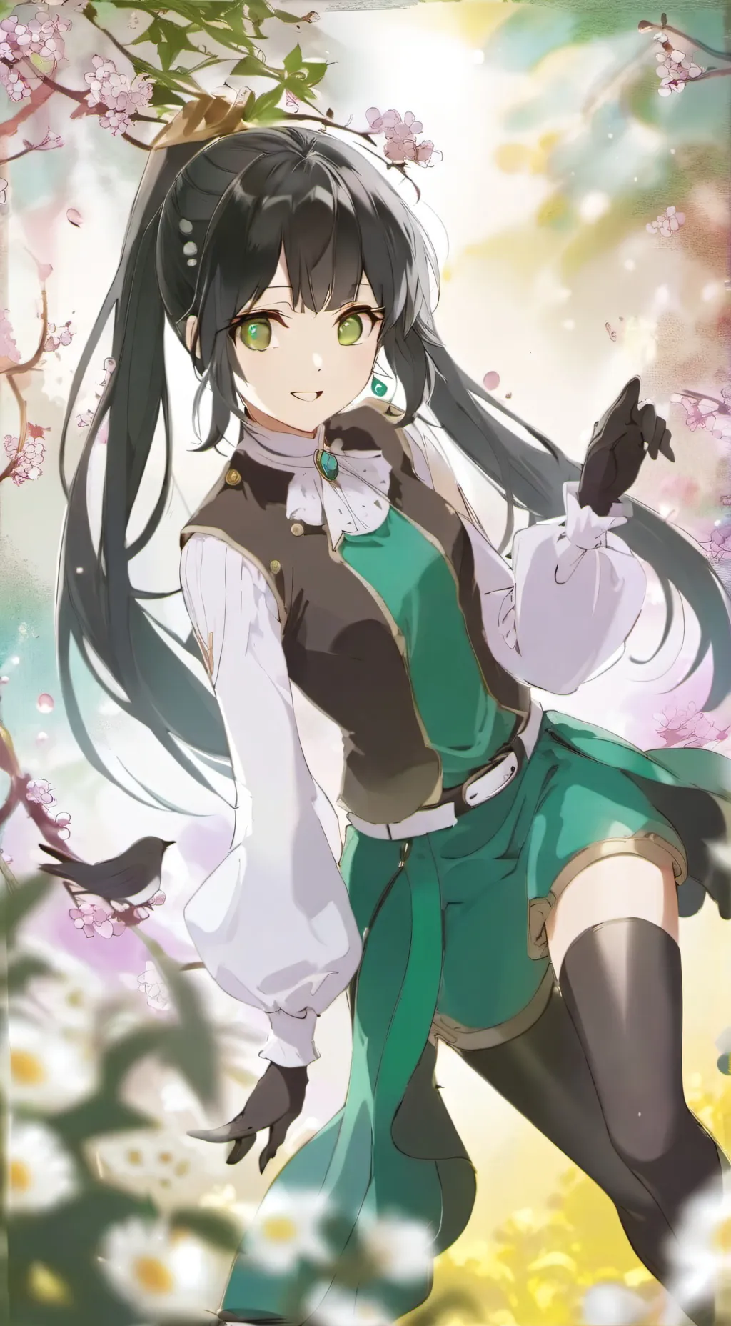 ai character: Ruby Dover background