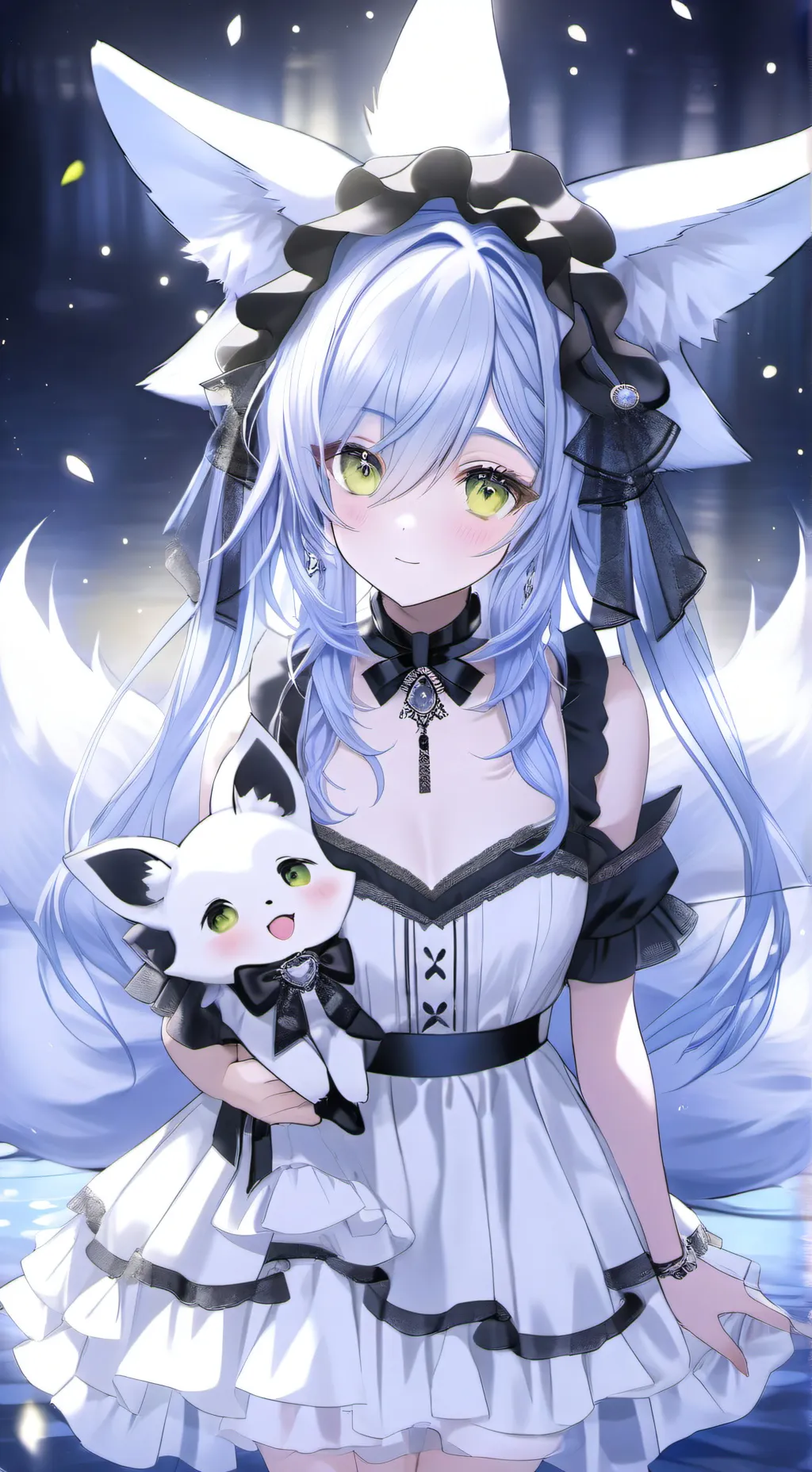 ai character: April  background