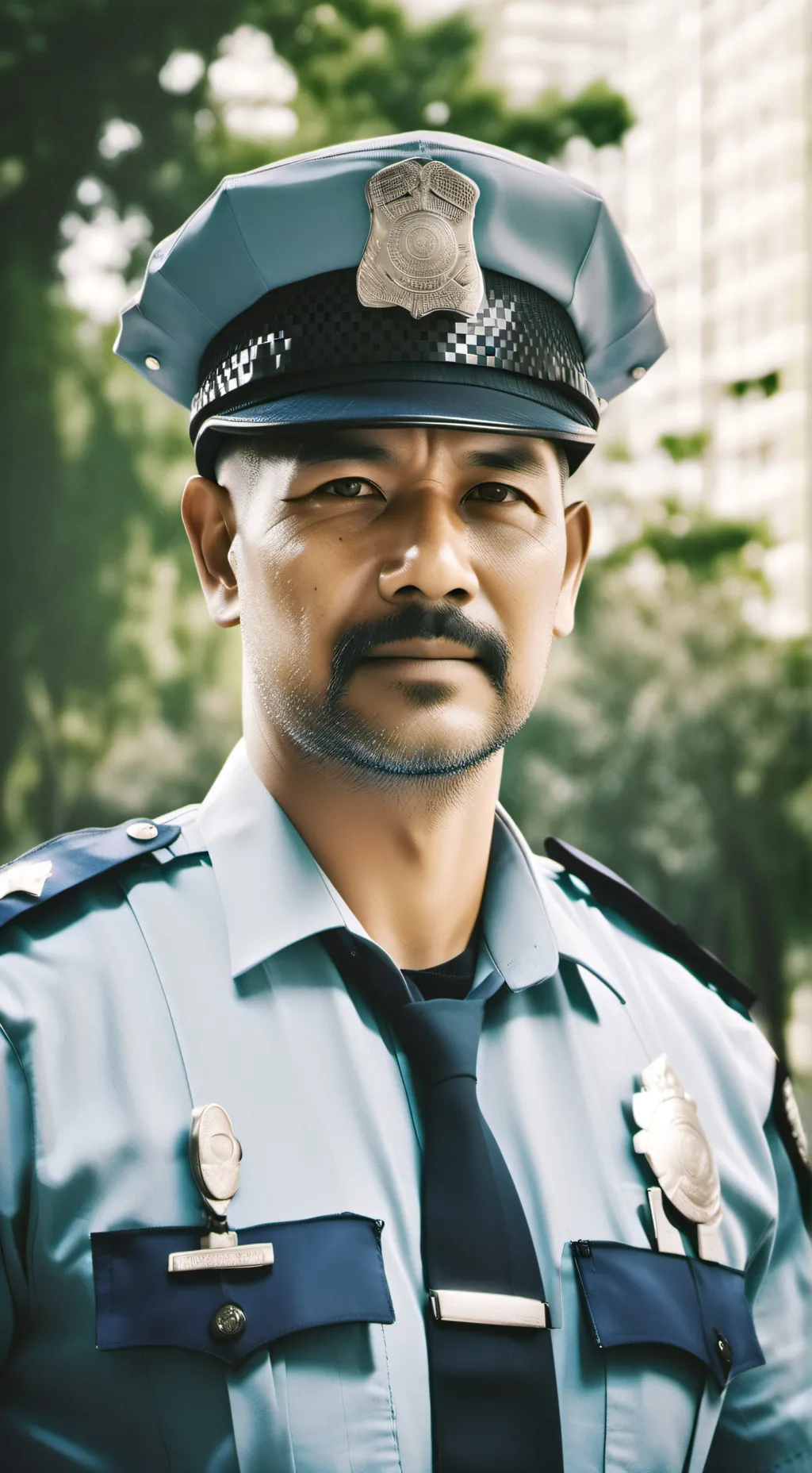 ai character: police officers background
