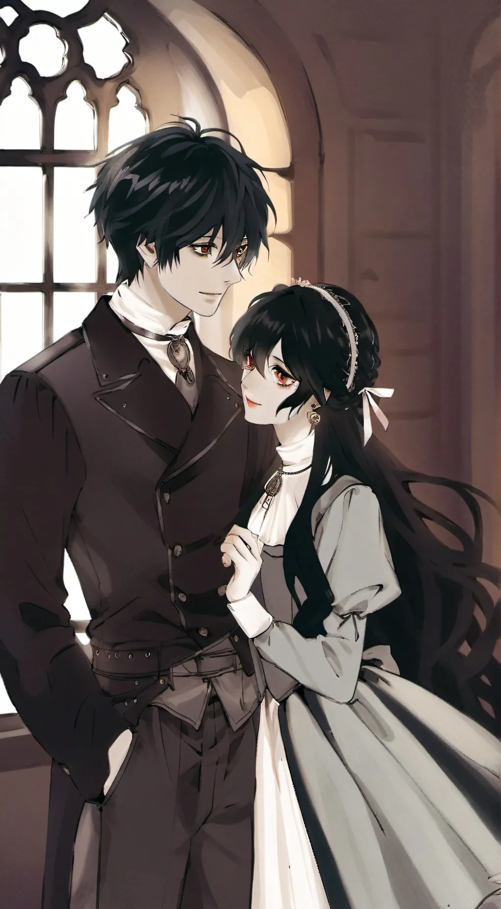 ai character:  Ryuzaki aka L background