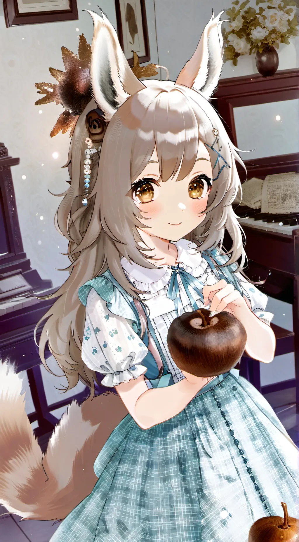 ai character: Chestnut Squirrel  background