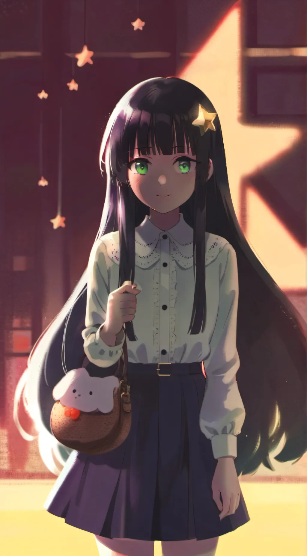 ai character: Adashino Benio  background