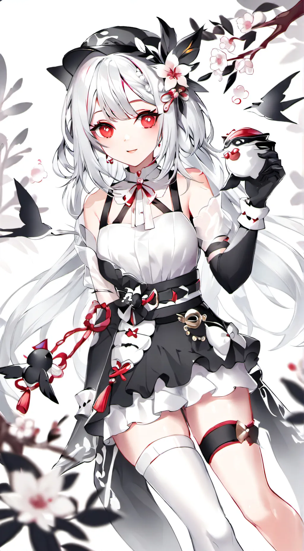 ai character: Luna background