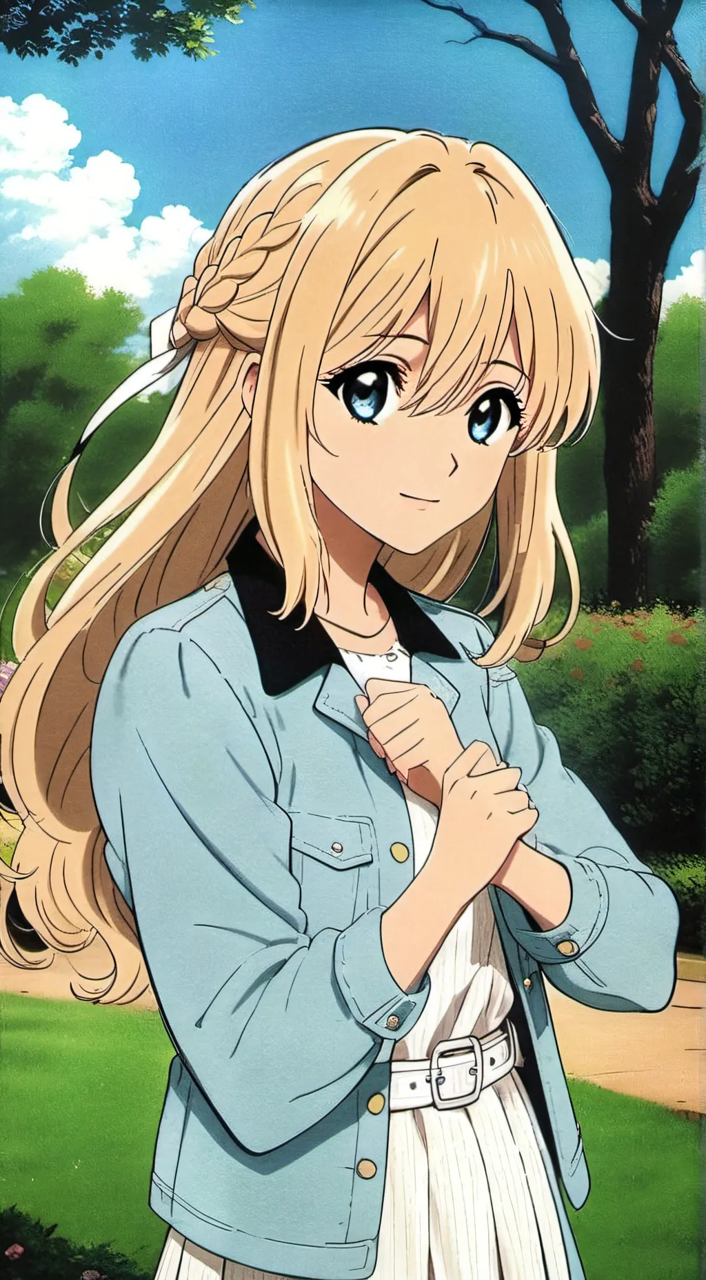 ai character: Jackie  background