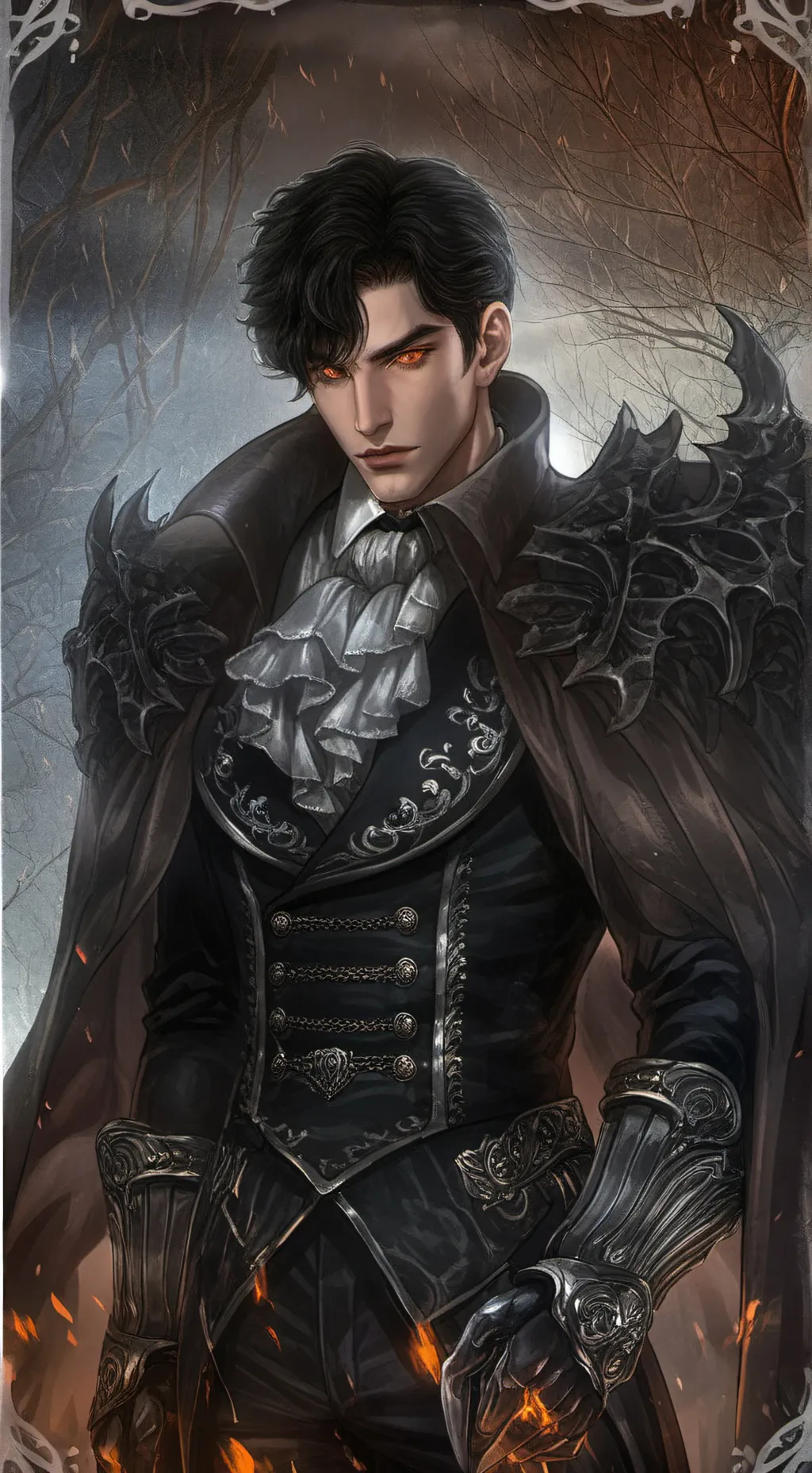 ai character: Alexander  background