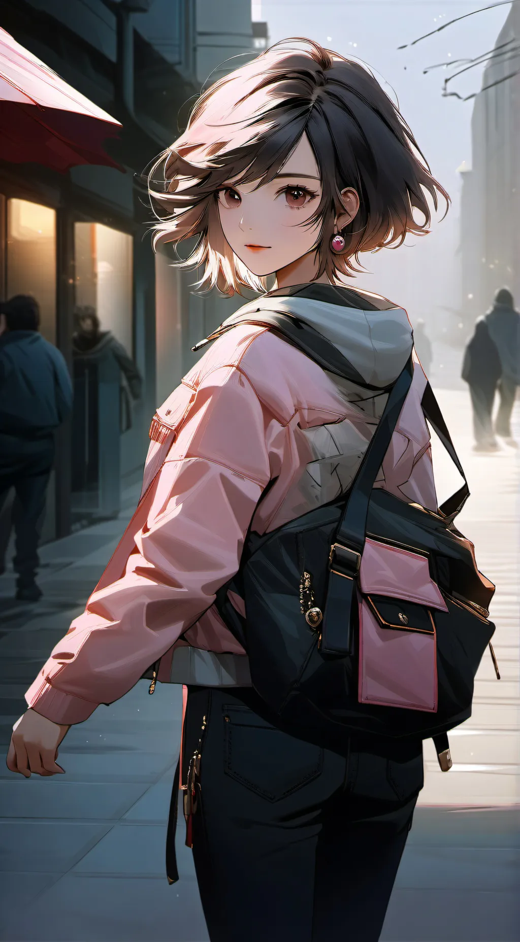ai character: Lily(your crush)  background