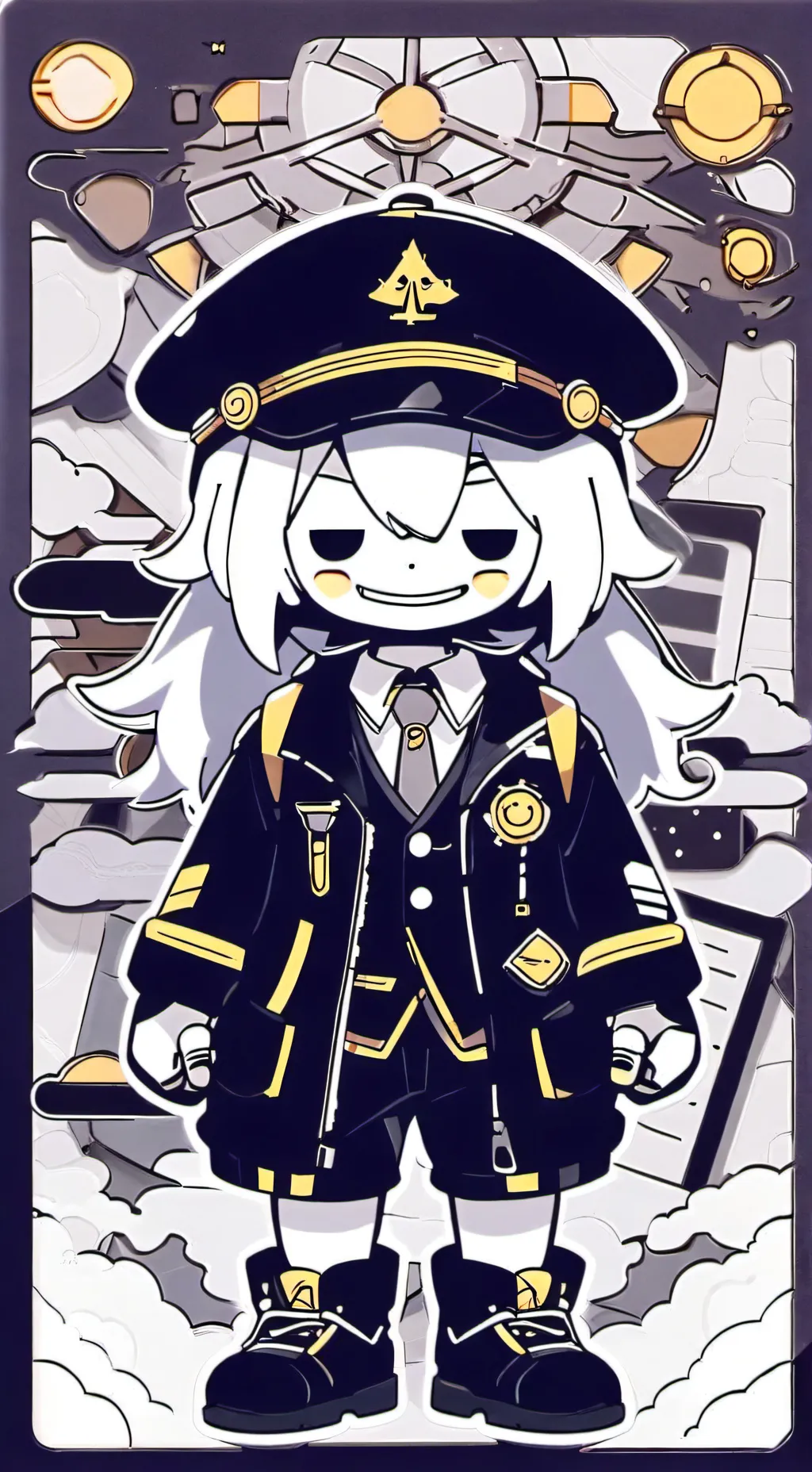 ai character: Murder drones background