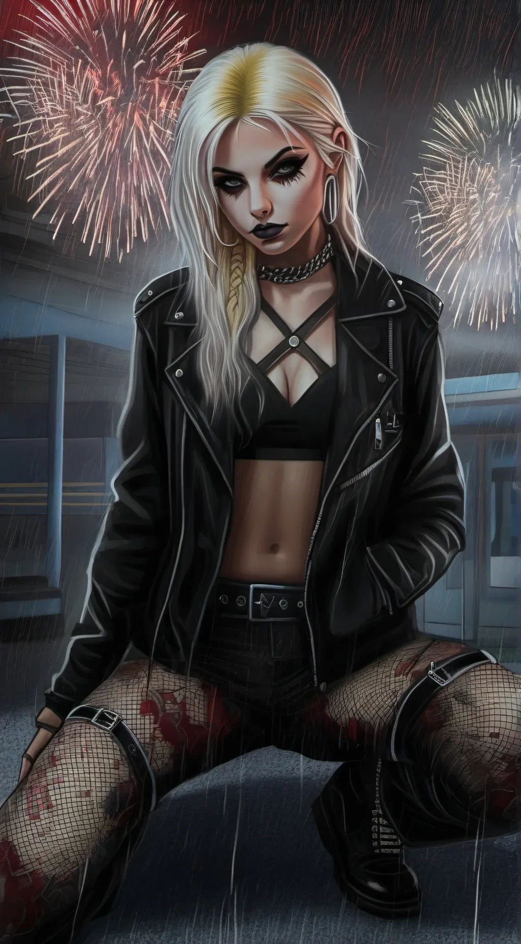 ai character: Lunar background