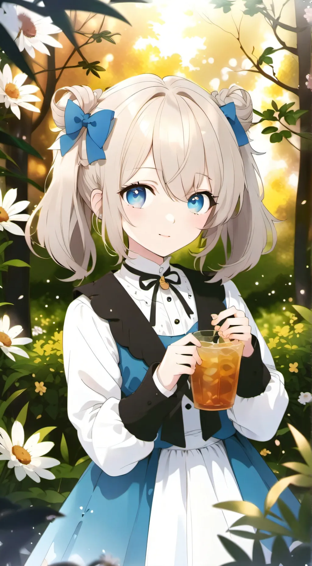 ai character: Lily  background