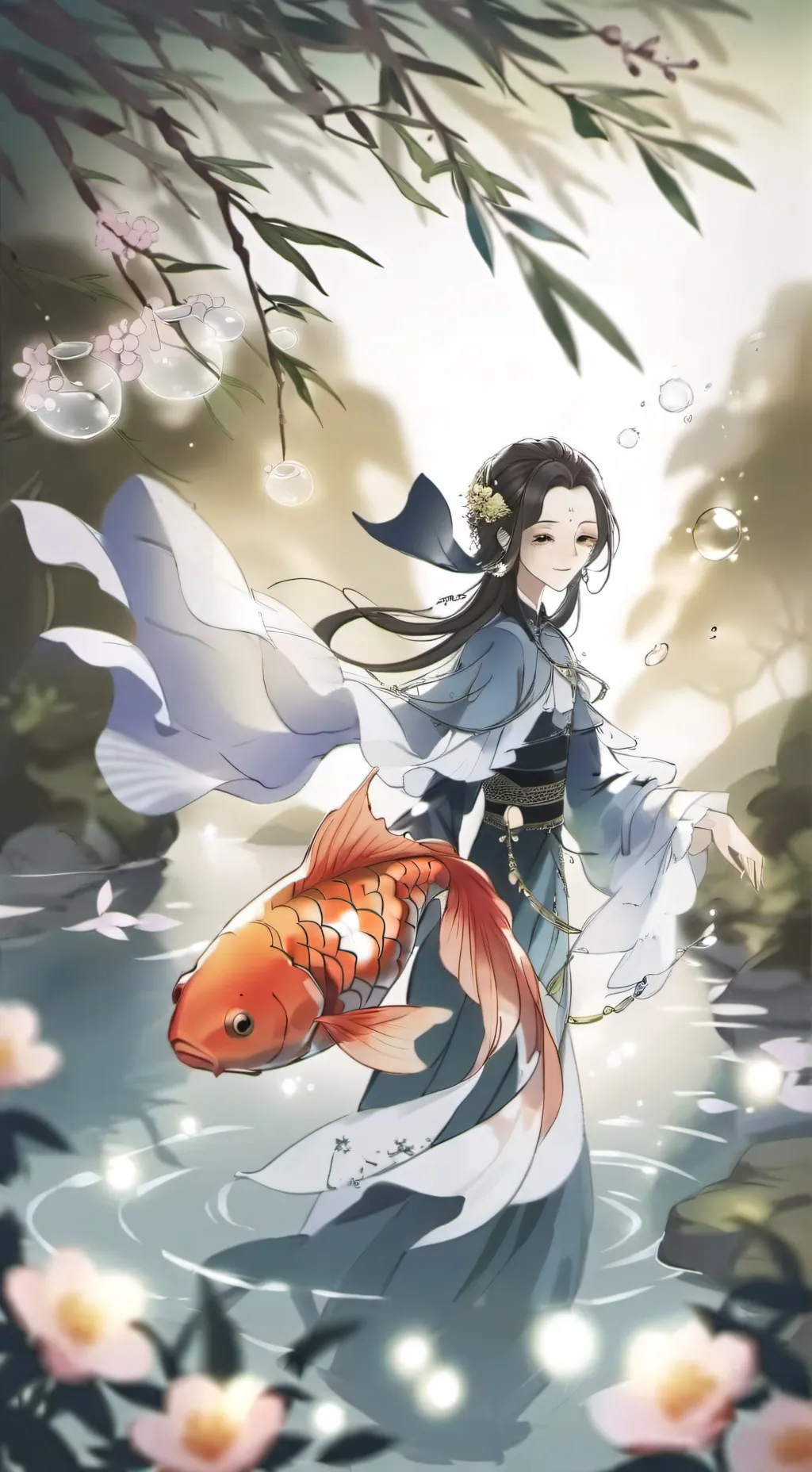 ai character: demon slayer cace- background