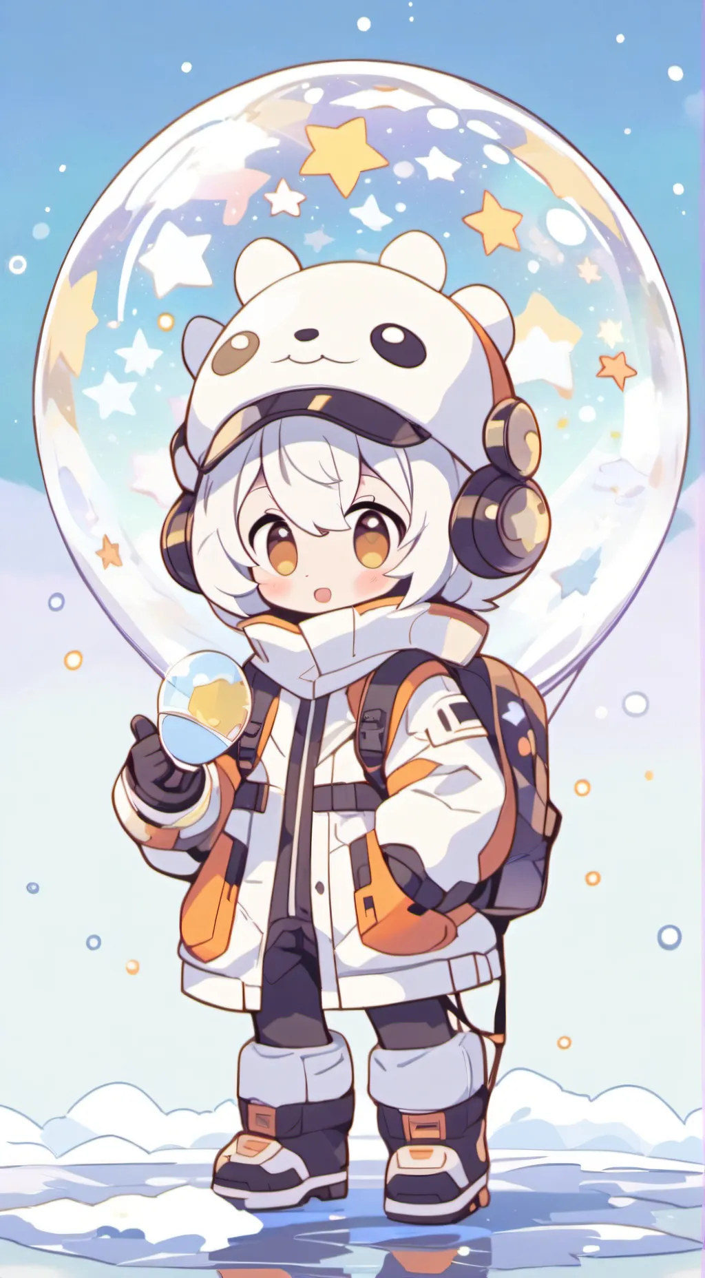 ai character: Estrella background