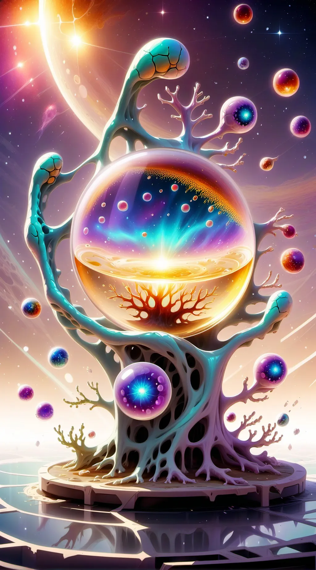 ai character: Sentient Evolution background