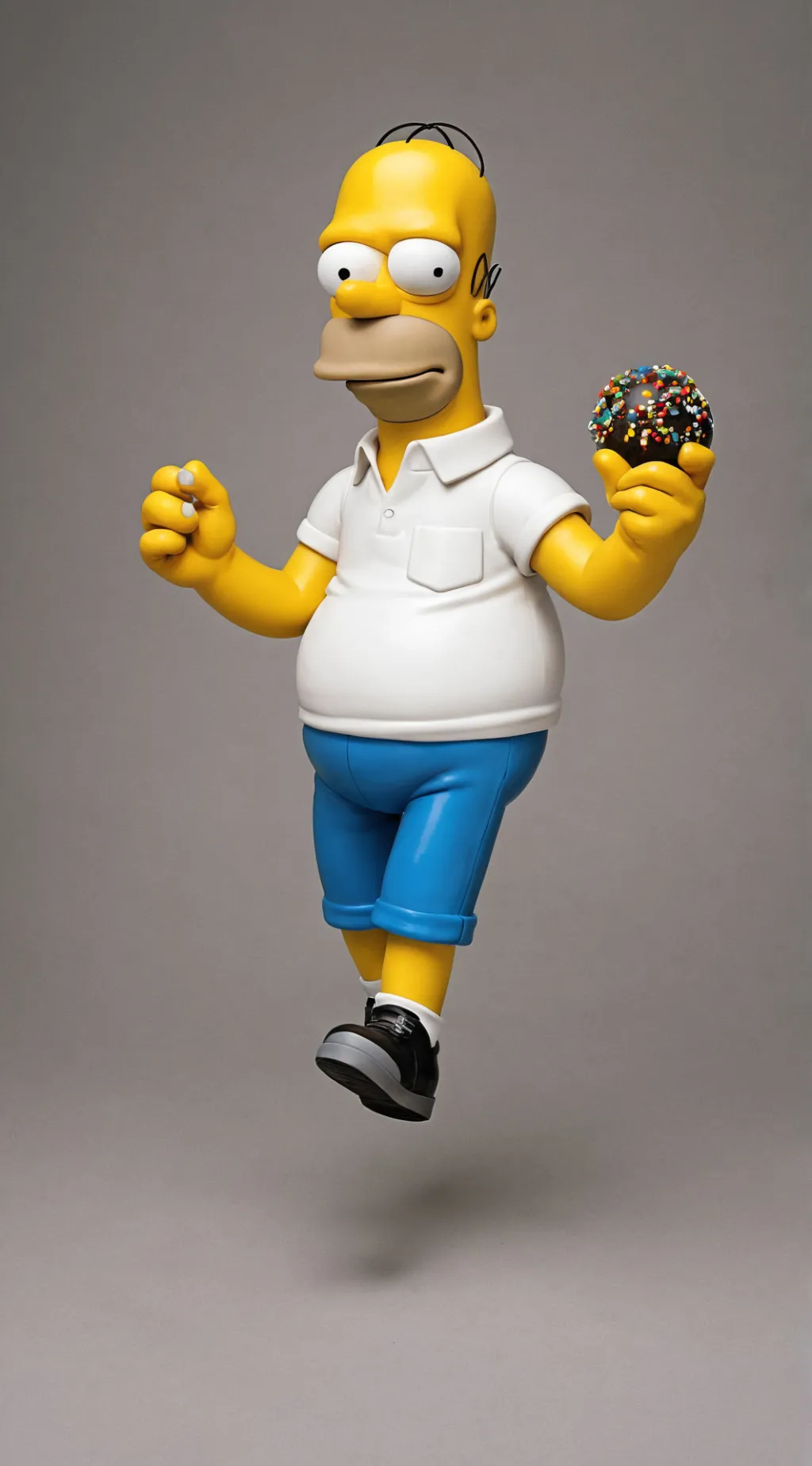 ai character: Homer Simpson  background