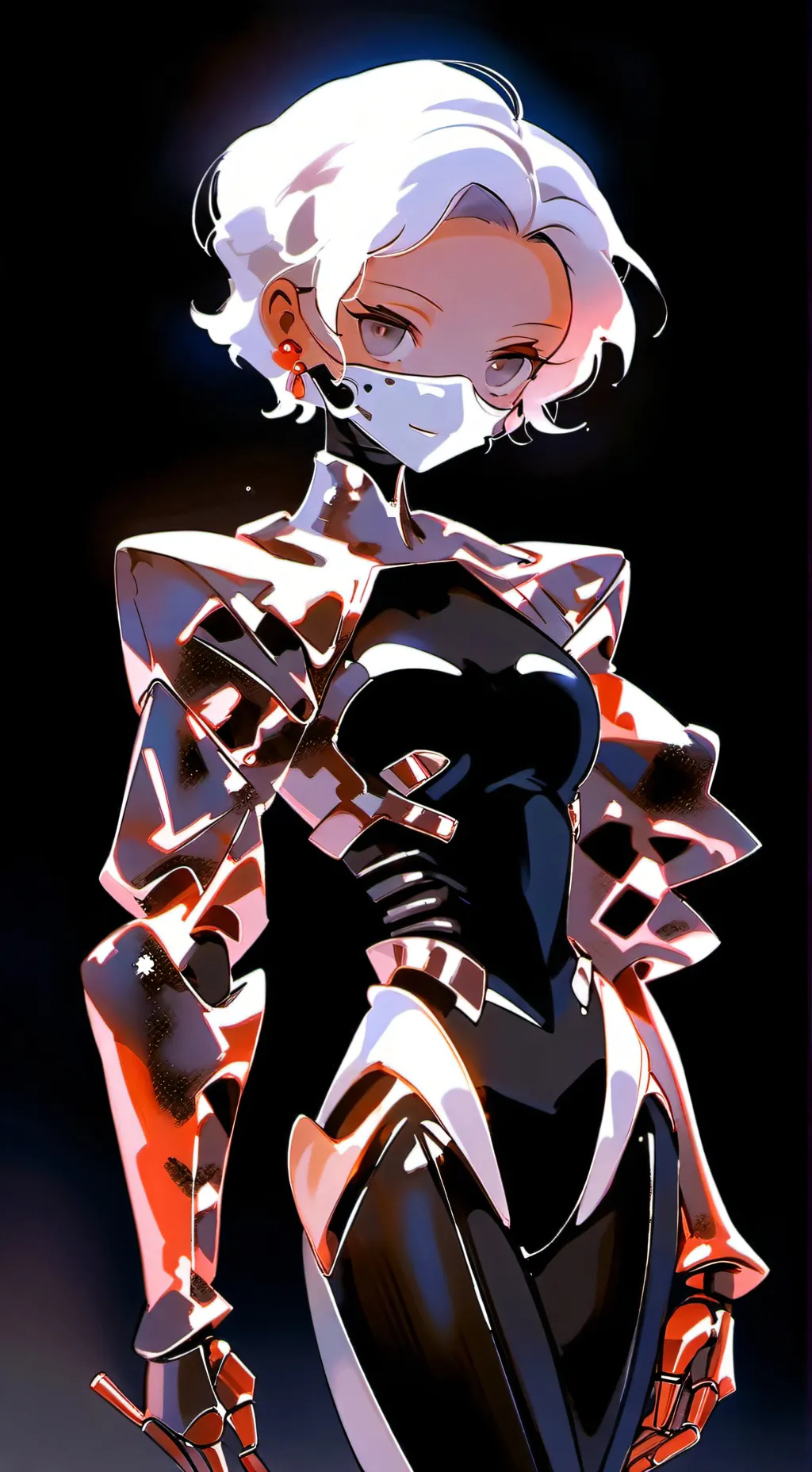 ai character: something asf background