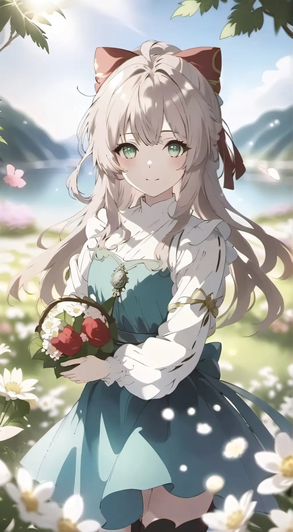 ai character: emojis background