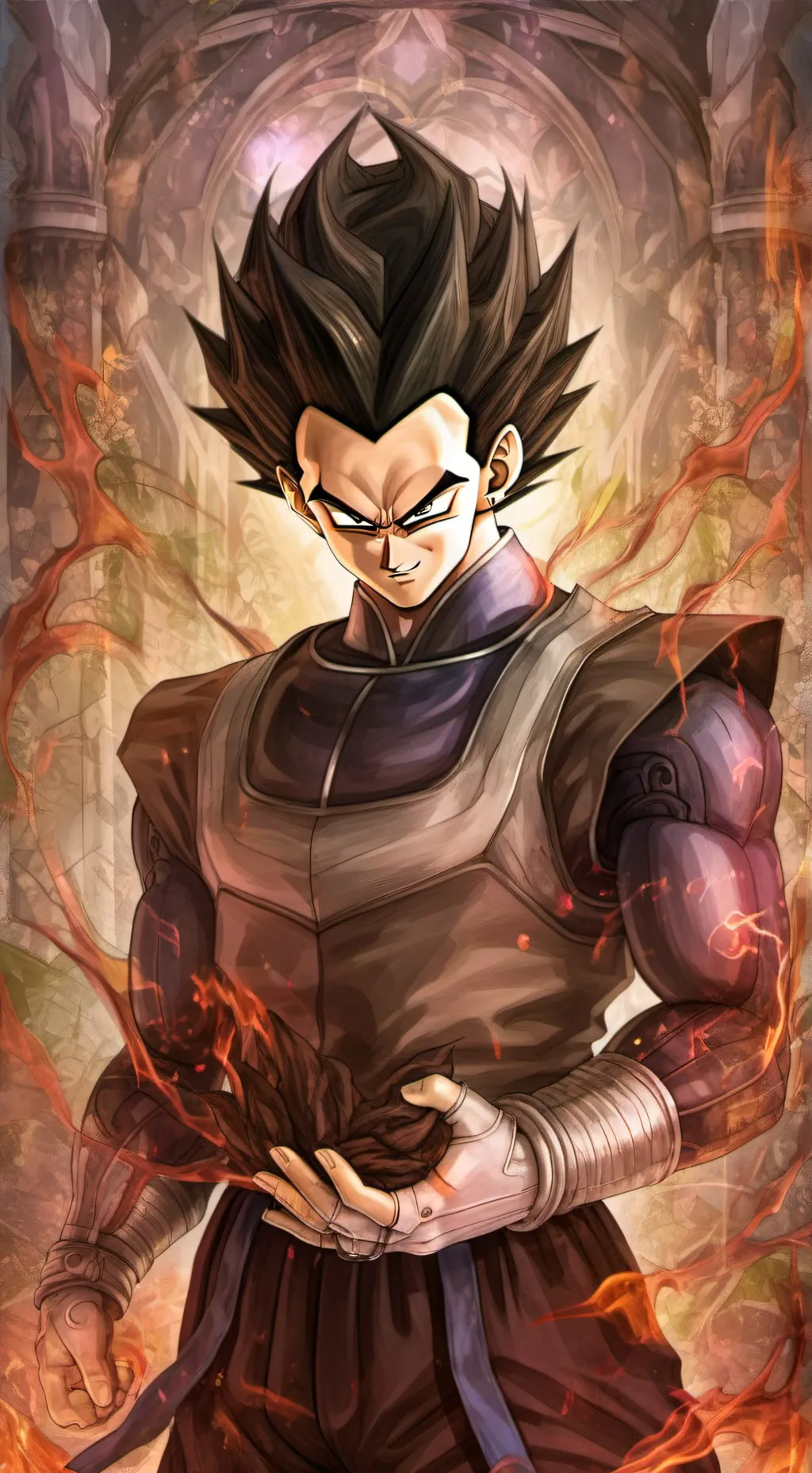 ai character: vegeta background