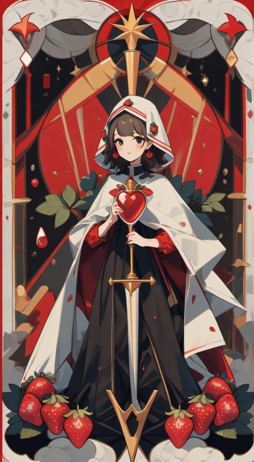 ai character: Fruitcake angst background