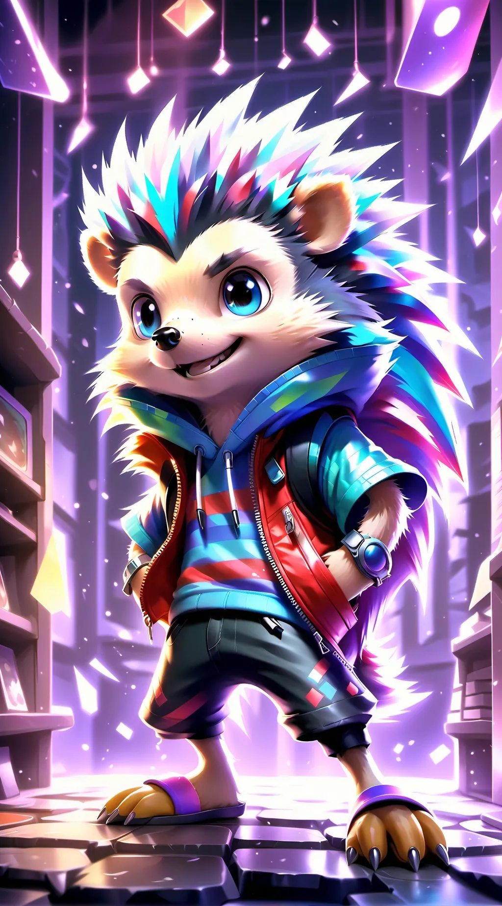 ai character: drug sonic background