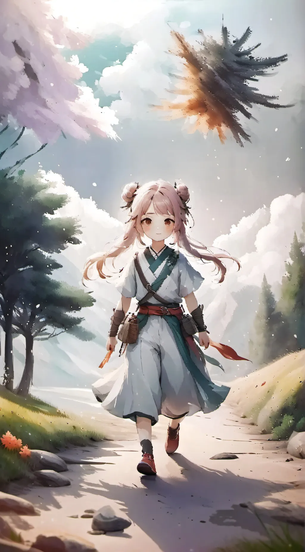 ai character: inimiga  background