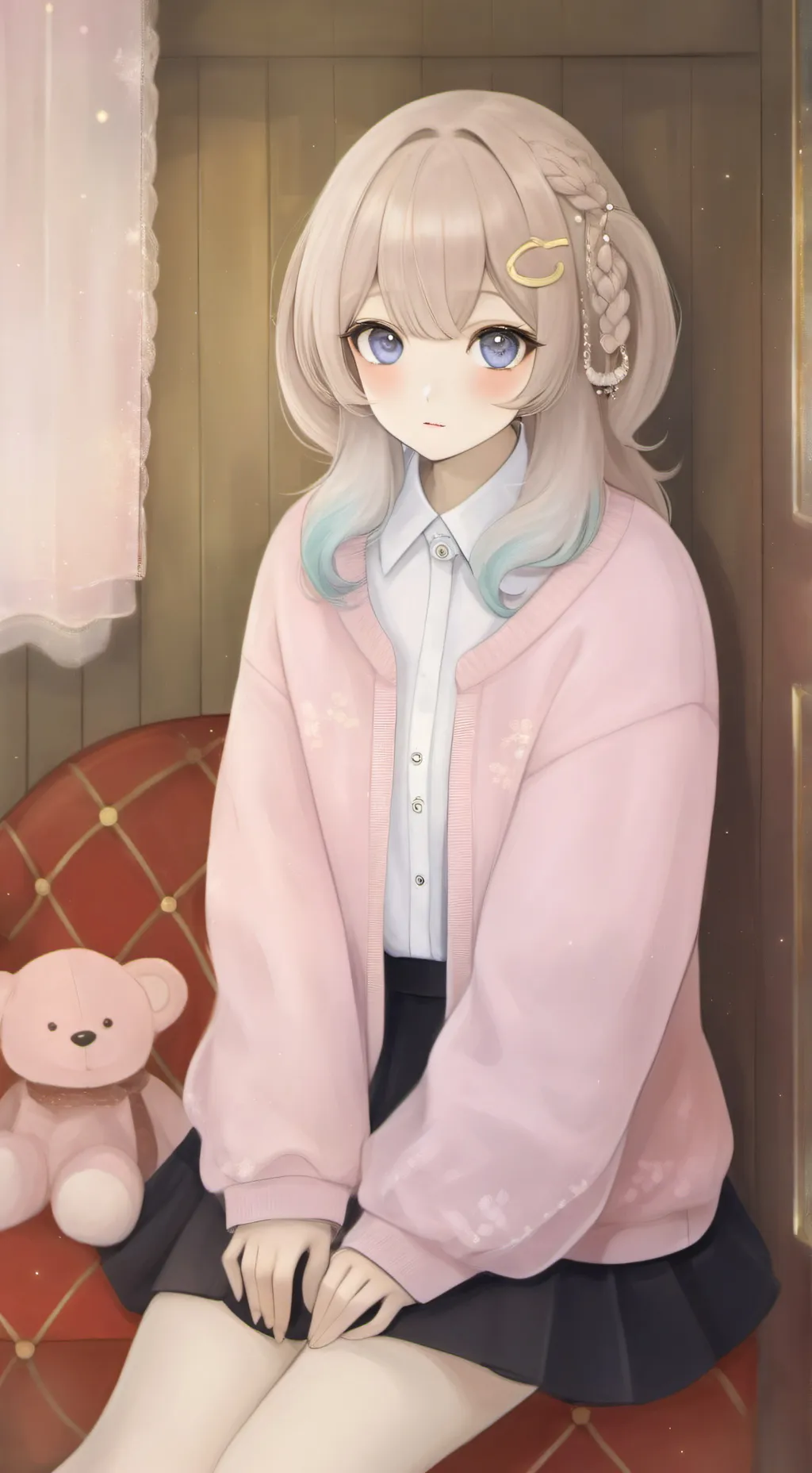 ai character: Malerie background