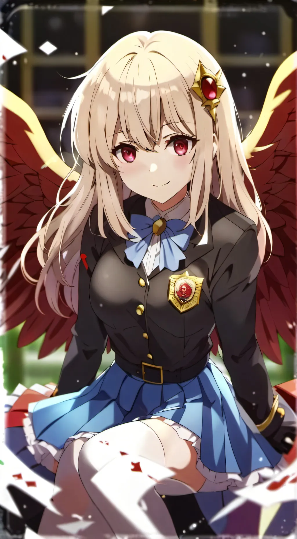 ai character: Lily background