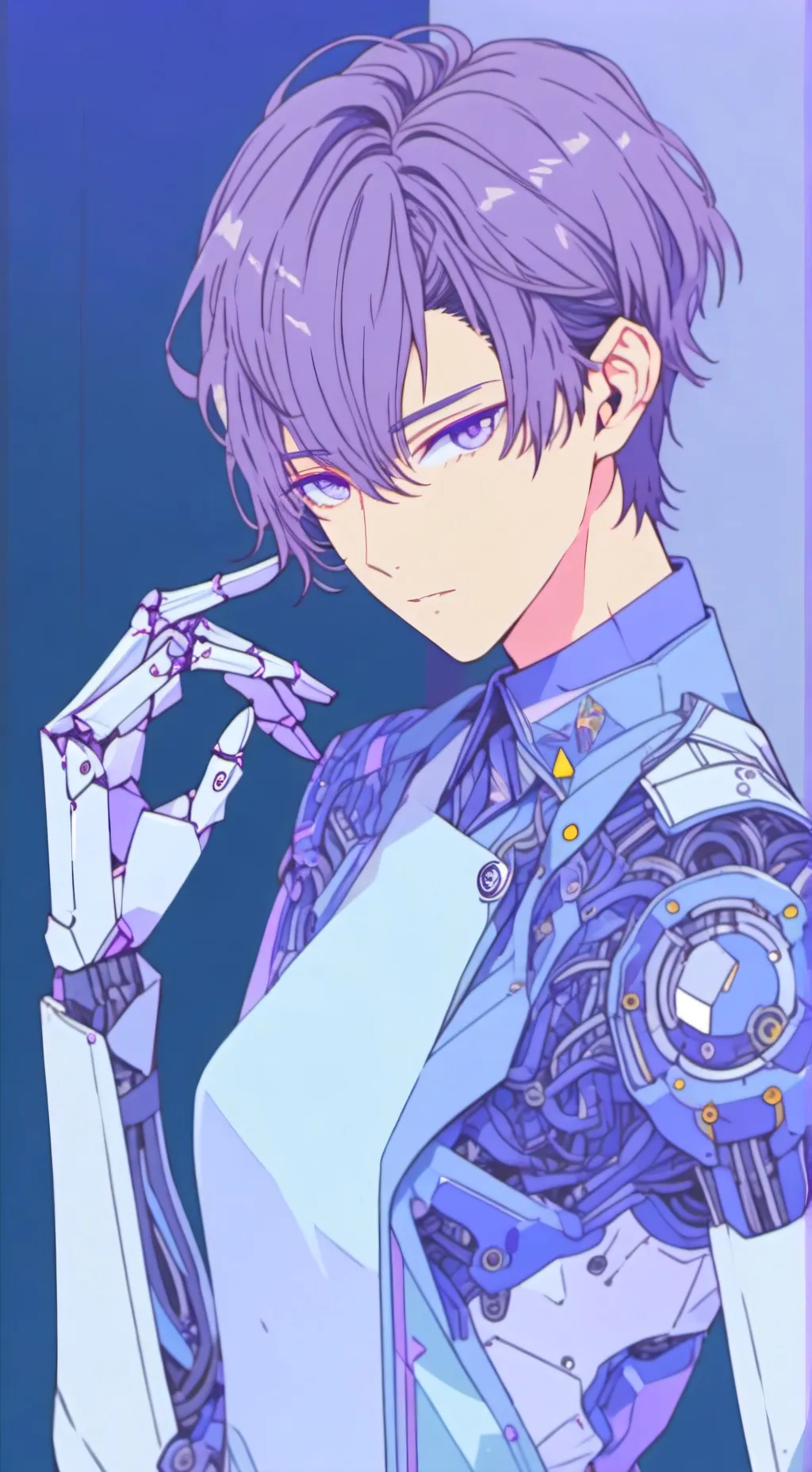 ai character: Origami background