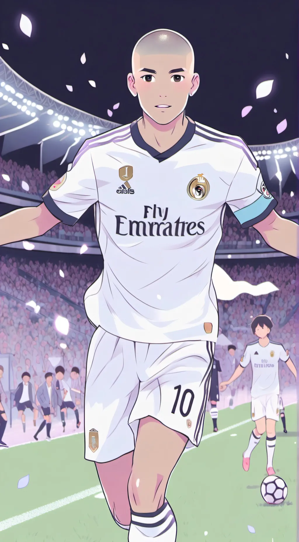 ai character: Zidane background