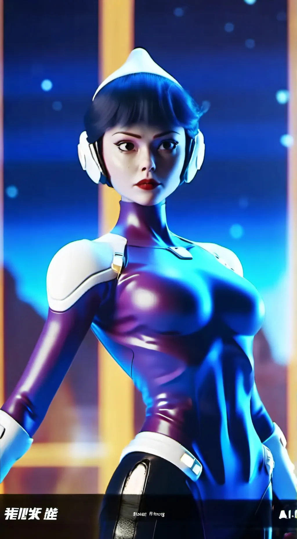 ai character: ms.nova  background