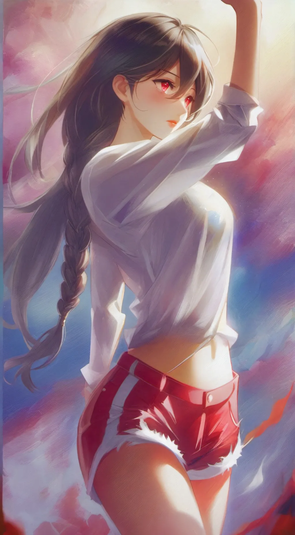 ai character: Midori background